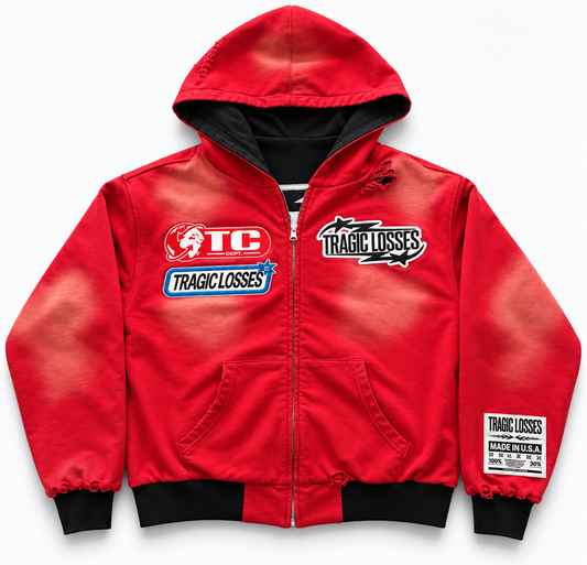 TragicLosses Reversible Jacket Red/Black